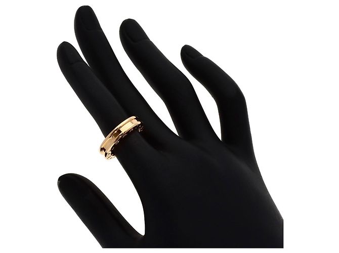 Bulgari Anello Bvlgari B-zero1 in oro rosa - vista 6
