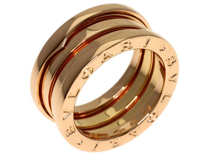 Bulgari Anello Bvlgari B-zero1 a 2 bande in oro rosa 18K - vista 2