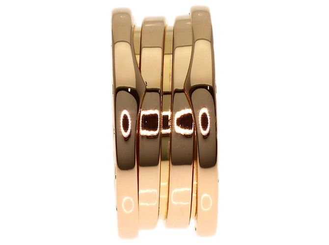 Bulgari Anello Bvlgari B-zero1 a 2 bande in oro rosa 18K - vista 3