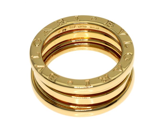 Bulgari Anello Bvlgari B-zero1 2-Band in oro giallo 18K - vista 4