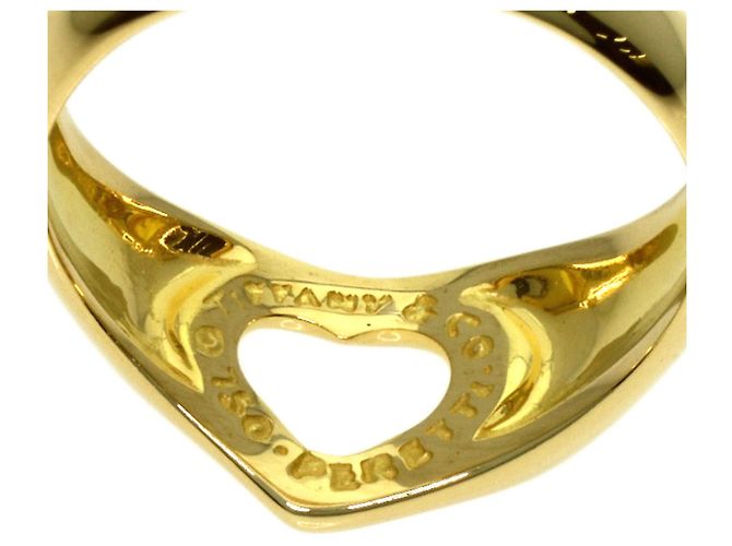 Anello Open Heart di Tiffany & Co. in oro giallo 18K - view 5