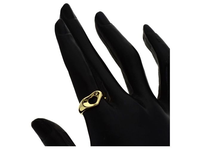 Anello Open Heart di Tiffany & Co. in oro giallo 18K - view 6