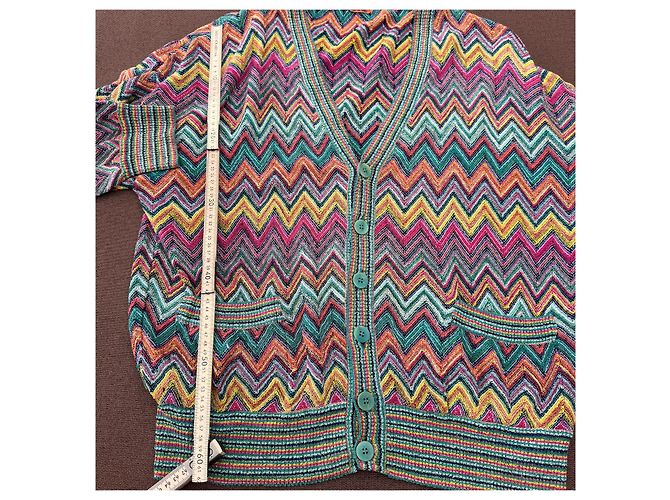 Missoni Zig Zag Strickjacke Mehrfarben - Ansicht 7