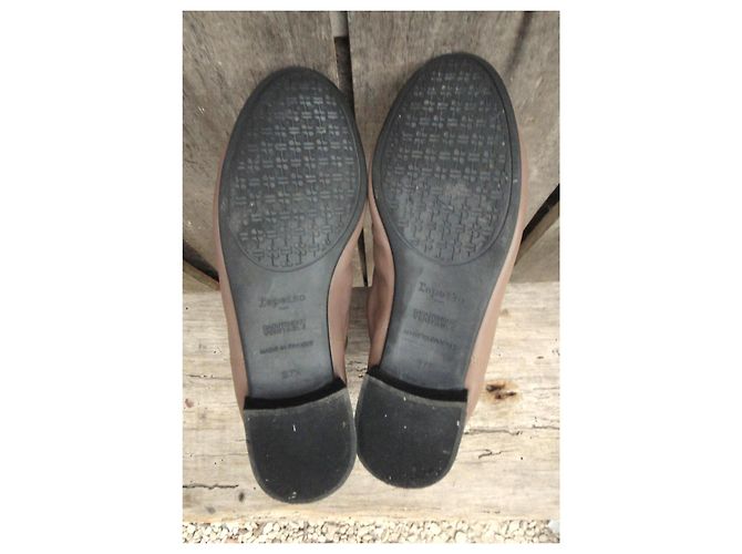 Repetto Botines de Cuero Taupe Gris pardo - vista 6
