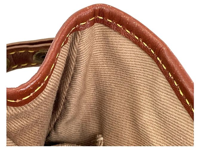 Céline Celine Handtasche aus Macadam-Muster Canvas Braun - Ansicht 11