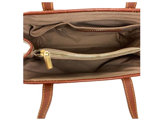 Céline Celine Handtasche aus Macadam-Muster Canvas Braun - Ansicht 5