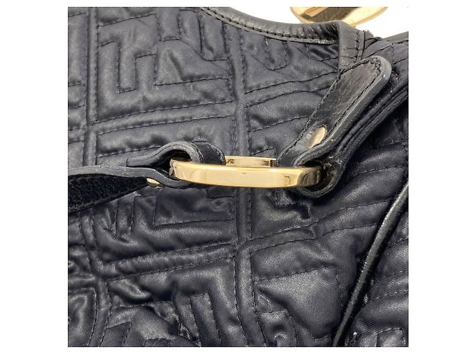 Fendi Zucca gesteppte Nylon-Tote-Bag Schwarz - Ansicht 17