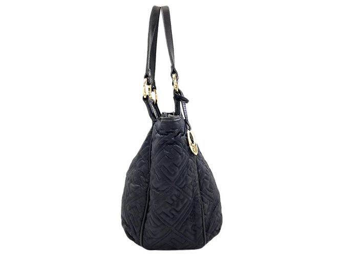 Fendi Zucca gesteppte Nylon-Tote-Bag Schwarz - Ansicht 3