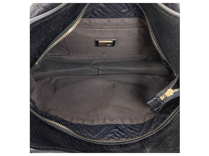 Fendi Zucca gesteppte Nylon-Tote-Bag Schwarz - Ansicht 5