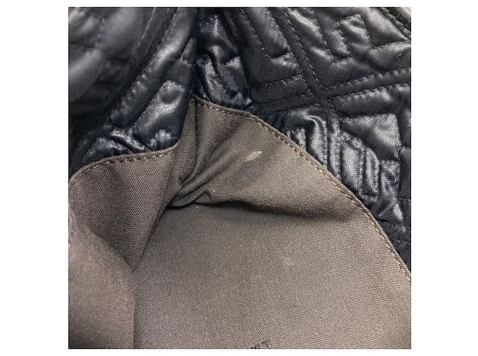 Fendi Zucca gesteppte Nylon-Tote-Bag Schwarz - Ansicht 7