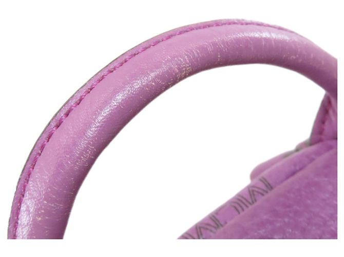 Zaino in PVC viola da donna MCM Porpora - vista 15