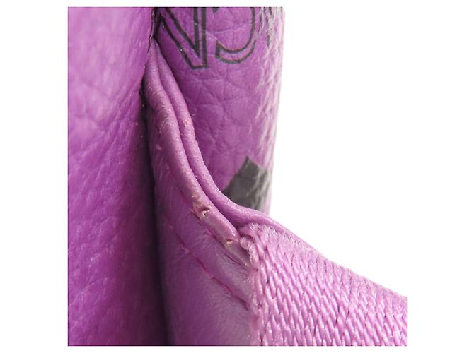Zaino in PVC viola da donna MCM Porpora - vista 17