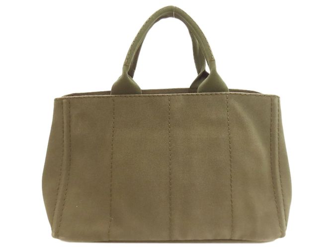 Bolso Tote 2-Way Prada BN2642 Canapa Verde - vista 2