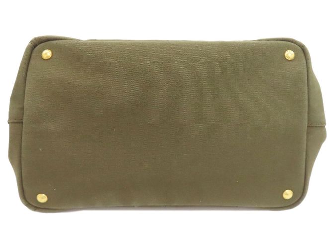 Bolso Tote 2-Way Prada BN2642 Canapa Verde - vista 4