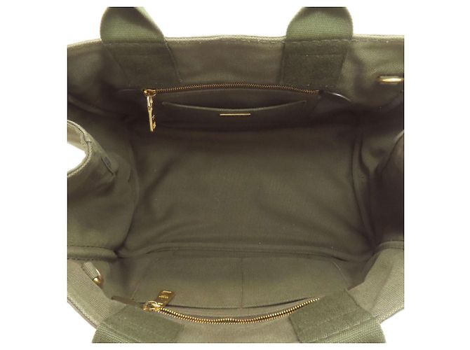 Bolso Tote 2-Way Prada BN2642 Canapa Verde - vista 5