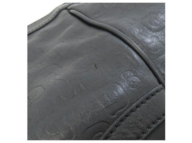 Borsa Tote Gucci Horsebit Pattern Nero - vista 11