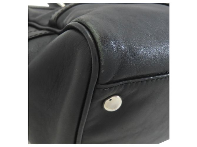 Borsa Tote Gucci Horsebit Pattern Nero - vista 17