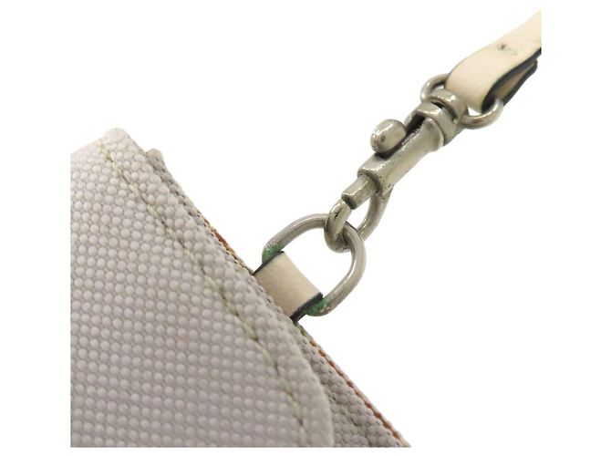 Borsa Tote Loewe Anagram Button Grigio - vista 13
