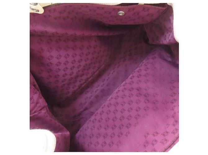 Borsa Tote Loewe Anagram Button Grigio - vista 5