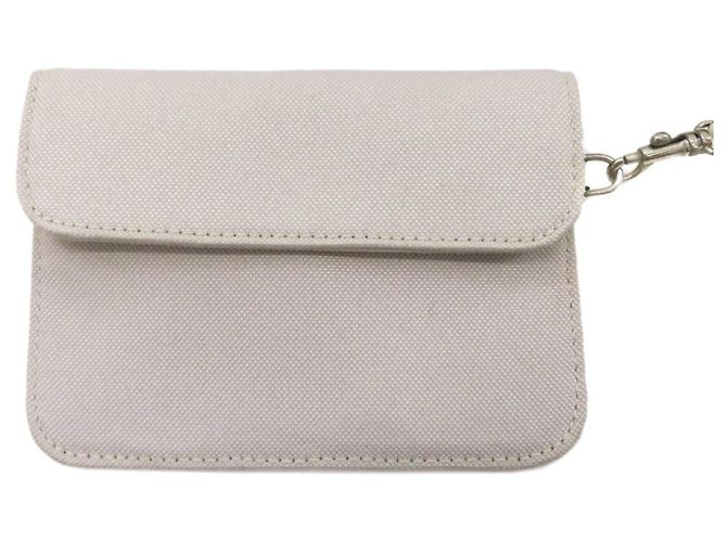 Borsa Tote Loewe Anagram Button Grigio - vista 7