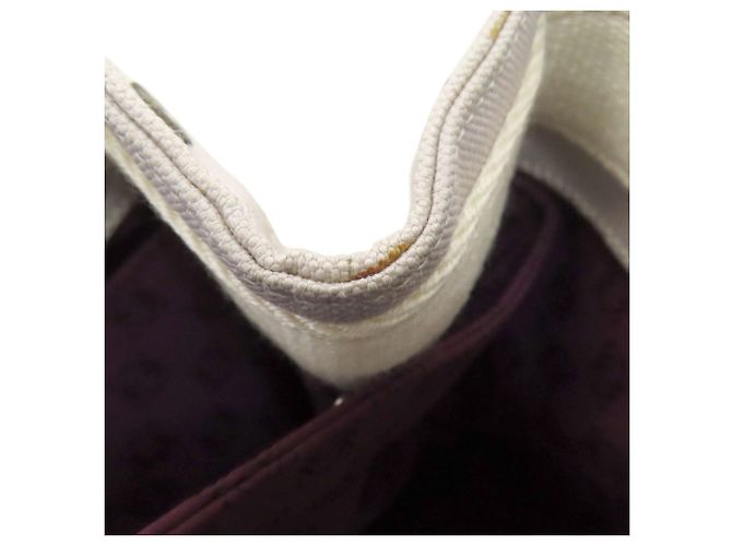 Borsa Tote Loewe Anagram Button Grigio - vista 8