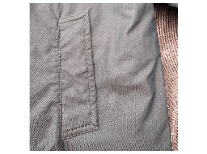 Piumino lungo Moncler Uomo - Blu scuro Nero Blu navy - vista 5