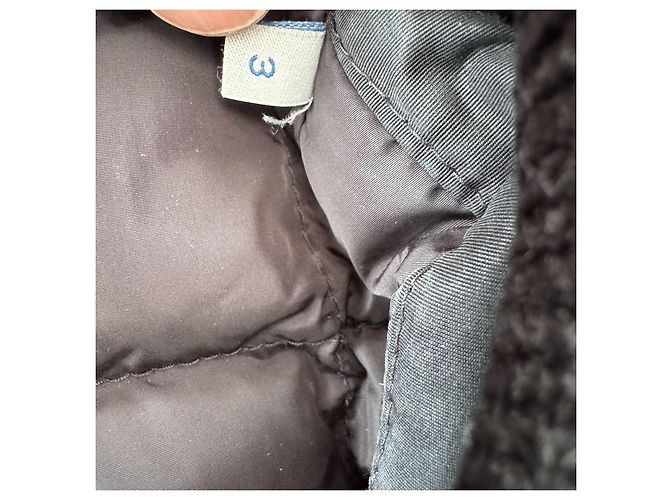 Moncler Chaqueta Larga de Plumón Hombre - Negro - Talla 3 (L) - vista 4