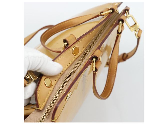 LOUIS VUITTON Bolso Vernis Blair MM 2way Rose Flow Lantern M91621 Auth 188859 - vista 6