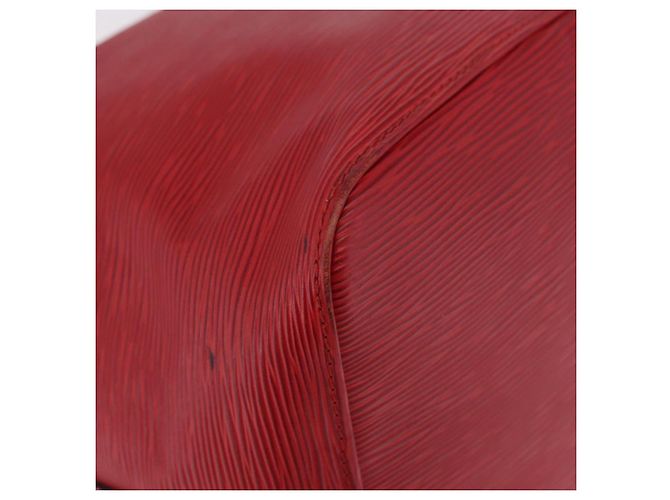 Borsa a Spalla LOUIS VUITTON Epi Petit Noe Rosso M44107 LV Auth 188820 - vista 15