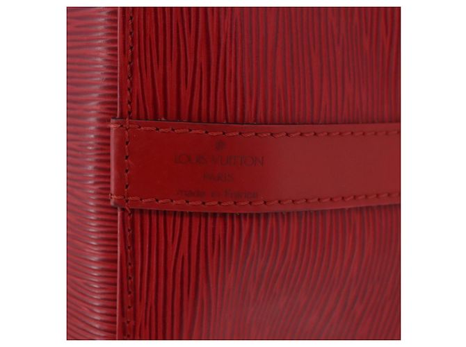 Borsa a Spalla LOUIS VUITTON Epi Petit Noe Rosso M44107 LV Auth 188820 - vista 17
