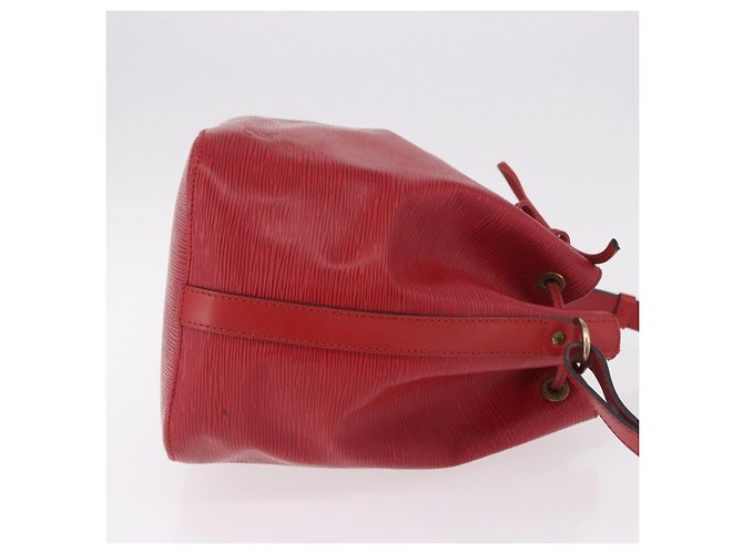 Borsa a Spalla LOUIS VUITTON Epi Petit Noe Rosso M44107 LV Auth 188820 - vista 3