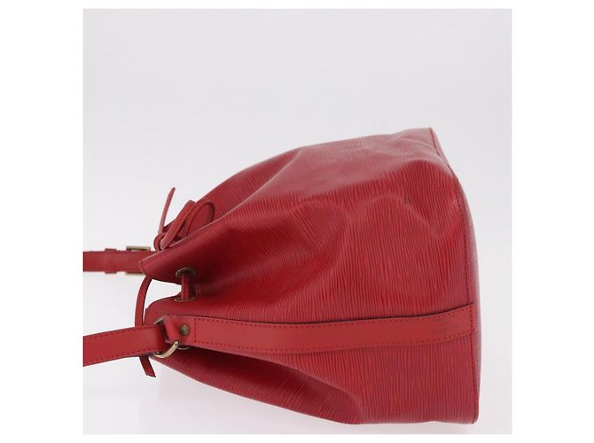 Borsa a Spalla LOUIS VUITTON Epi Petit Noe Rosso M44107 LV Auth 188820 - vista 4