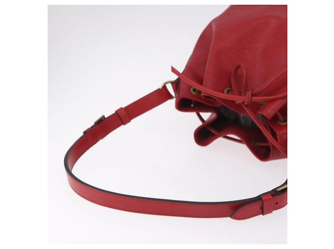 Borsa a Spalla LOUIS VUITTON Epi Petit Noe Rosso M44107 LV Auth 188820 - vista 7