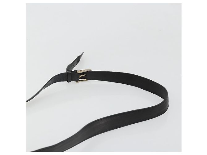16 Céline CELINE Schultertasche aus Leder Schwarz Gold Authentisch 187182 Golden - Ansicht 14