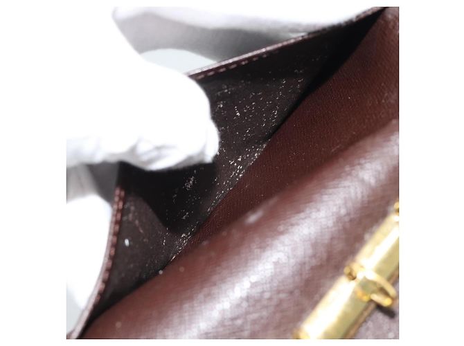 LOUIS VUITTON Damier Ebene Agenda PM Day Planner Cover R20700 LV Auth BA13650 - vista 11