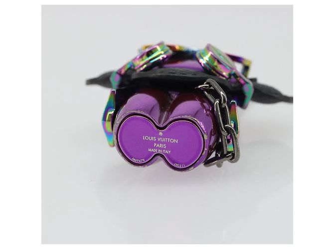 LOUIS VUITTON Monogram Eclipse Vivienne DJ Bag Charm M69479 LV Auth 187425SAM Porpora Monogramma - vista 10
