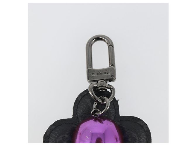 LOUIS VUITTON Monogram Eclipse Vivienne DJ Bag Charm M69479 LV Auth 187425SAM Porpora Monogramma - vista 6