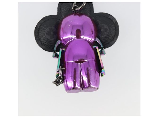 LOUIS VUITTON Monogram Eclipse Vivienne DJ Bag Charm M69479 LV Auth 187425SAM Porpora Monogramma - vista 8