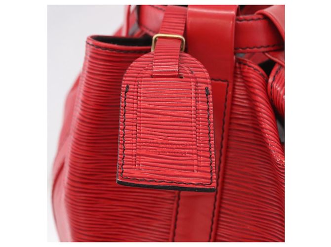LOUIS VUITTON Epi Randonnee GM Shoulder Bag Red M43087 LV Auth bs35628 Rosso - vista 18