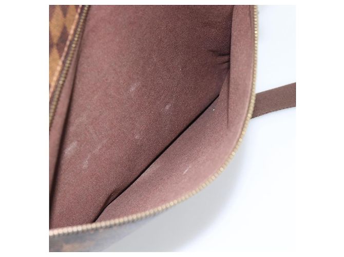 LOUIS VUITTON Borsa a spalla Damier Ebene Brooklyn MM N51211 LV Auth ka4886 - vista 11