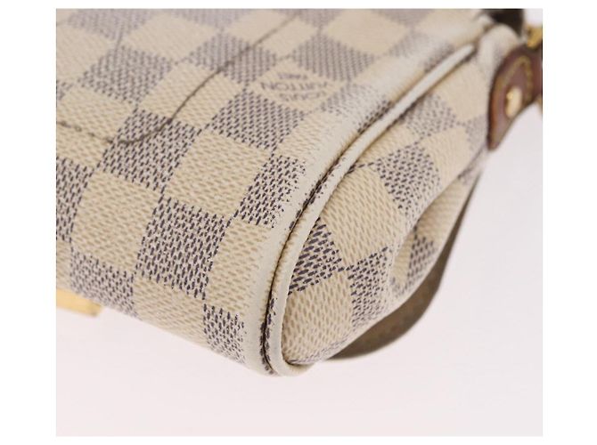 LOUIS VUITTON Borsa a tracolla Damier Azur Favorit PM 2way N41277 LV Auth bs35626 - vista 19