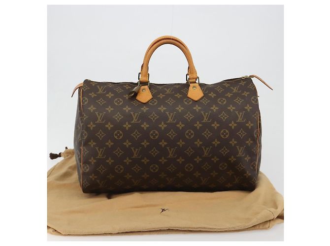 LOUIS VUITTON Borsa Monogram Speedy 40 M41522 LV Auth 188331SAV Monogramma - vista 12