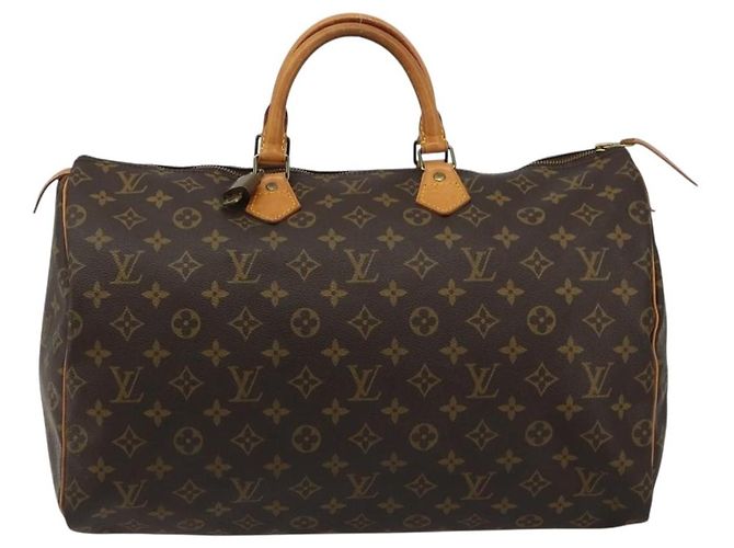 LOUIS VUITTON Borsa Monogram Speedy 40 M41522 LV Auth 188331SAV Monogramma - vista 13