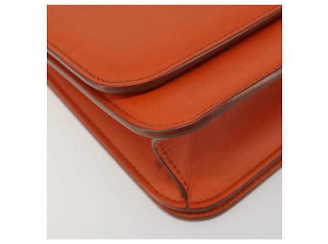 Borsa a Spalla BOTTEGA VENETA in Pelle Orange Gold Auth BA13577V D'oro Arancione - vista 14