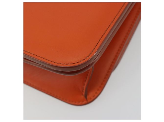 Borsa a Spalla BOTTEGA VENETA in Pelle Orange Gold Auth BA13577V D'oro Arancione - vista 15