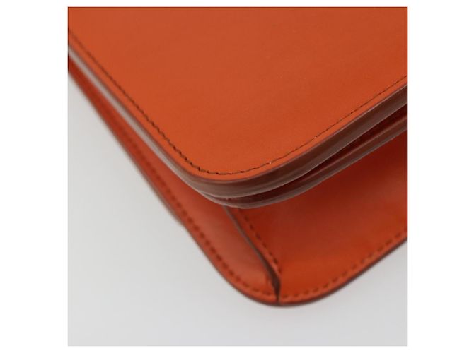 Borsa a Spalla BOTTEGA VENETA in Pelle Orange Gold Auth BA13577V D'oro Arancione - vista 16