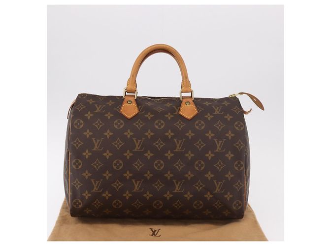 LOUIS VUITTON Borsa Monogram Speedy 35 M41524 LV Auth 187938V Monogramma - vista 12