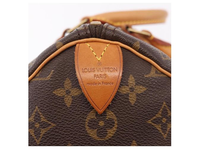 LOUIS VUITTON Borsa Monogram Speedy 35 M41524 LV Auth 187938V Monogramma - vista 19