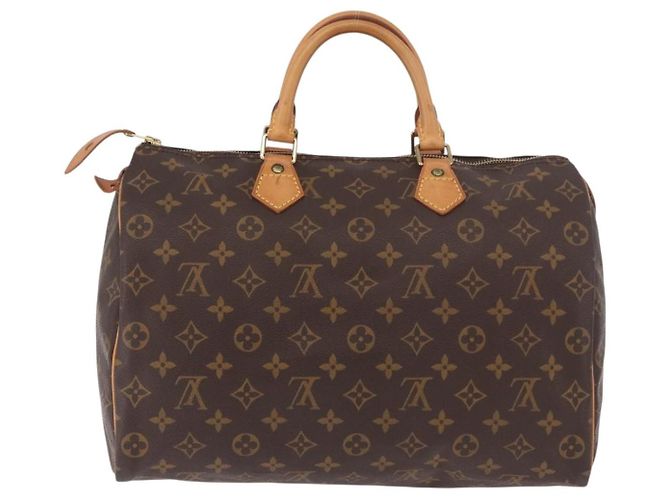 LOUIS VUITTON Borsa Monogram Speedy 35 M41524 LV Auth 187938V Monogramma - vista 2