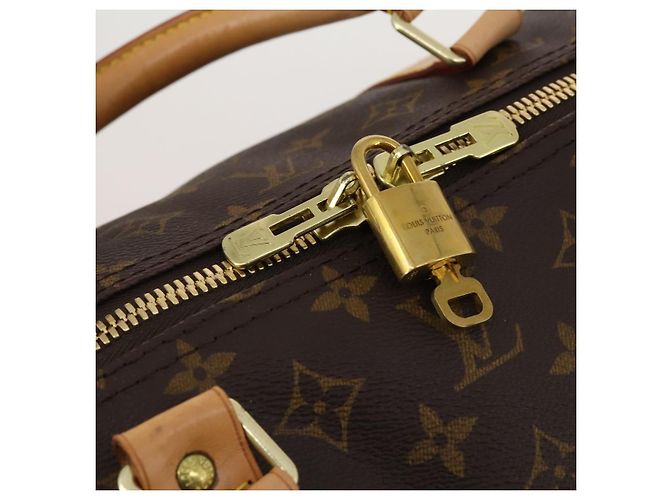 LOUIS VUITTON Monogram Keepall 60 Boston Bag M41422 LV Auth 188333SAV Monogramma - vista 10